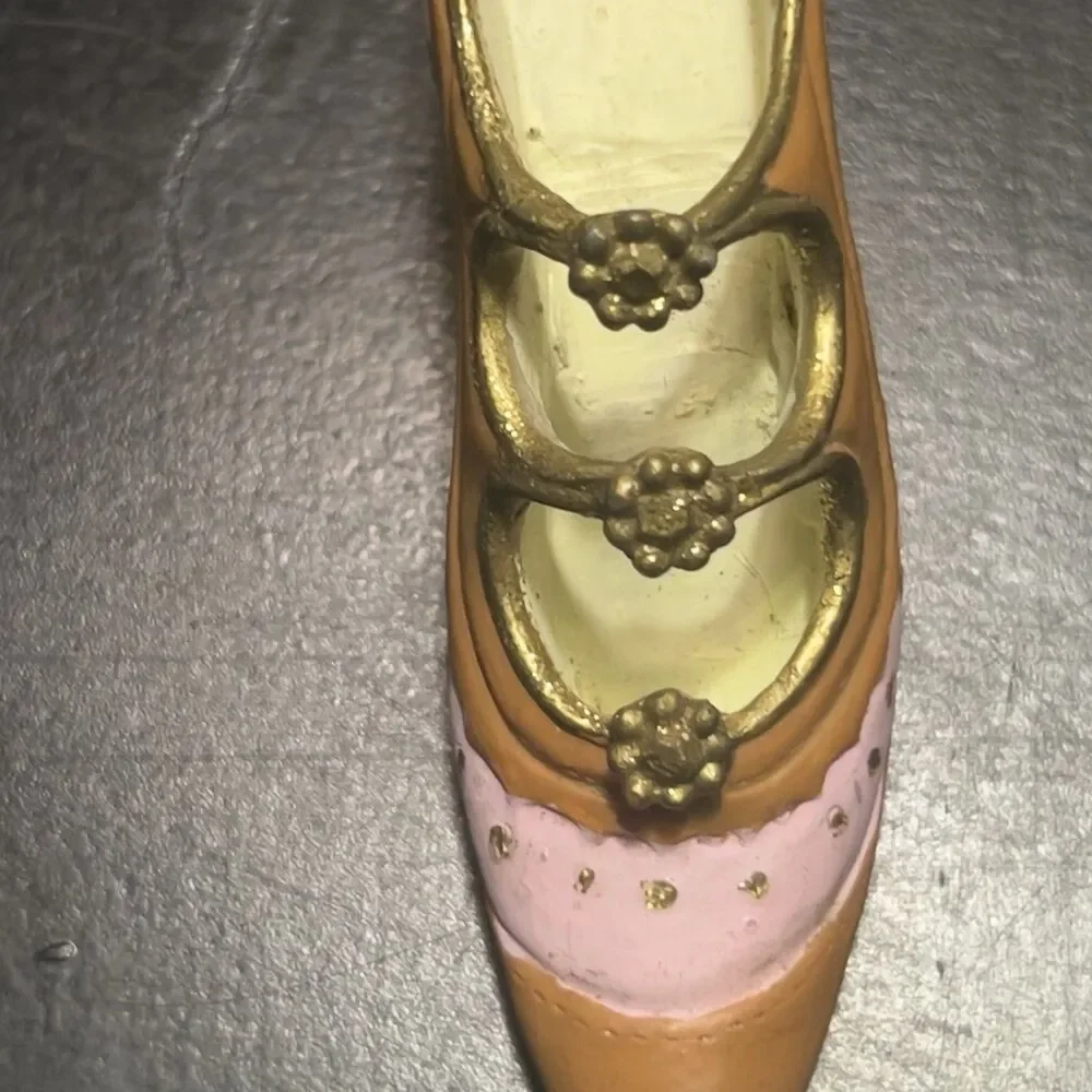 Miniature Shoe Collectible Victorian 3”